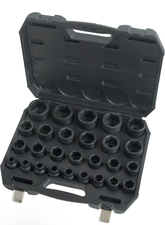 CT6653 - 27PCS 3/4"DR 6- POINT IMPACT SOCKET SET