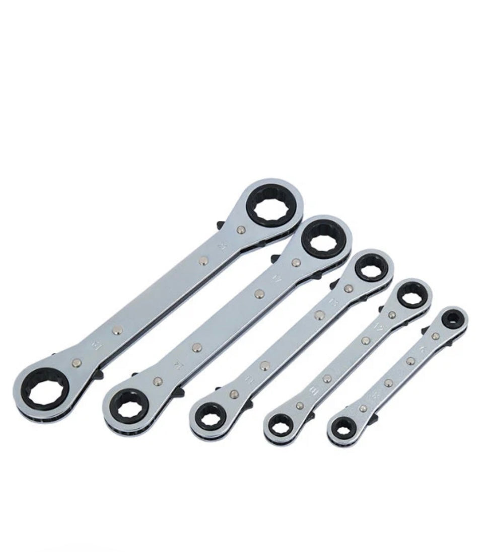 CT1045 - 5PC RATCHET RING SPANNER SET