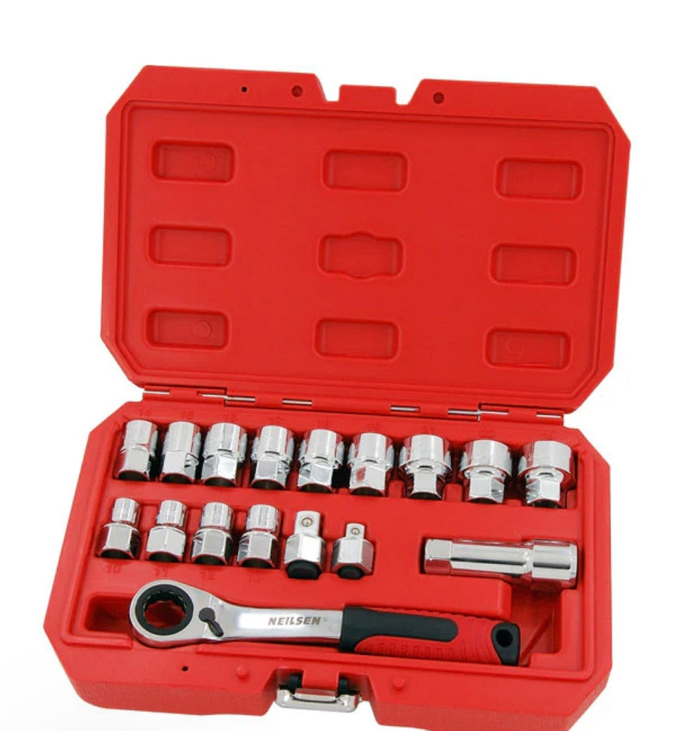 CT1118 - 17PC MULTI-FIT SOCKET SET