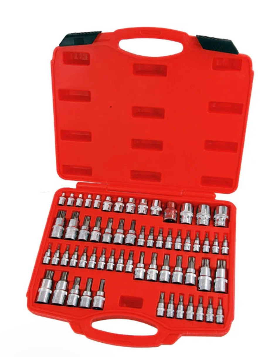 CT4513 - 60PC STAR SOCKET & BIT SET