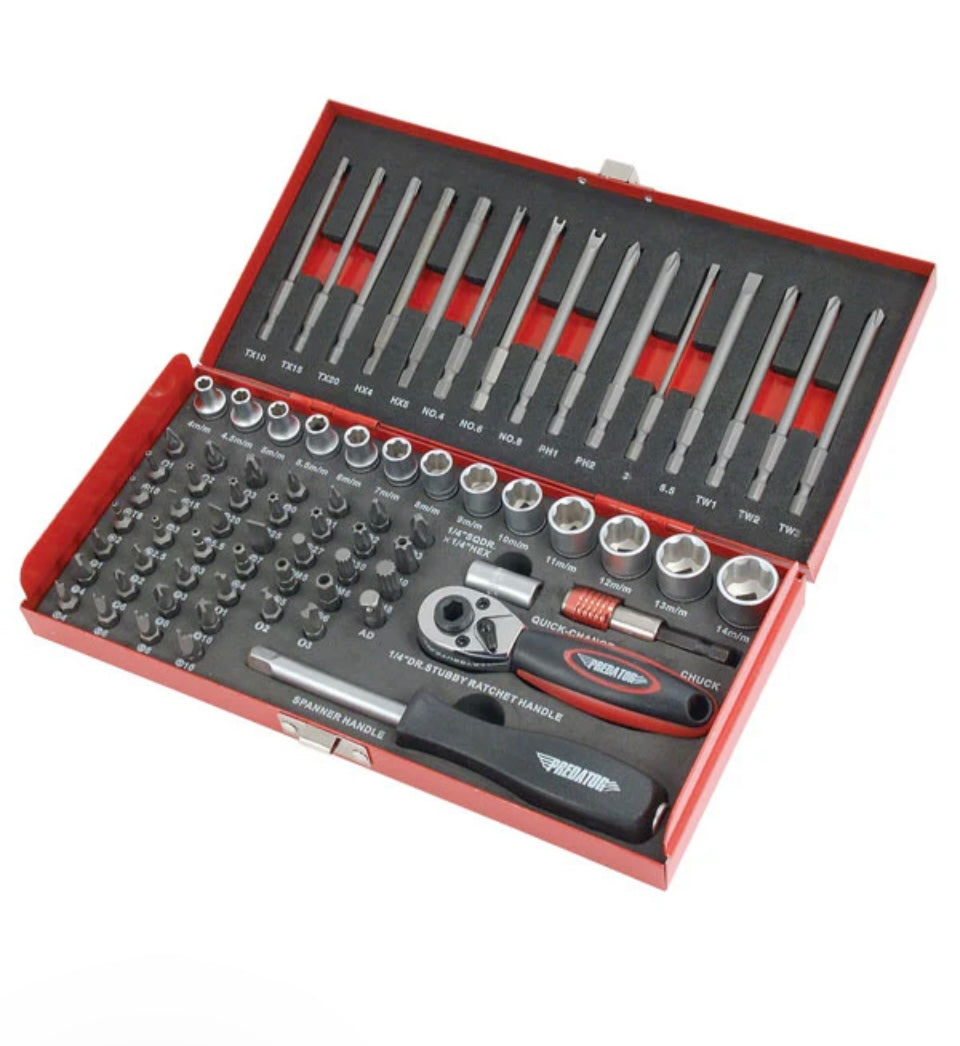 CT1208 - 74PC SECURITY BIT SET