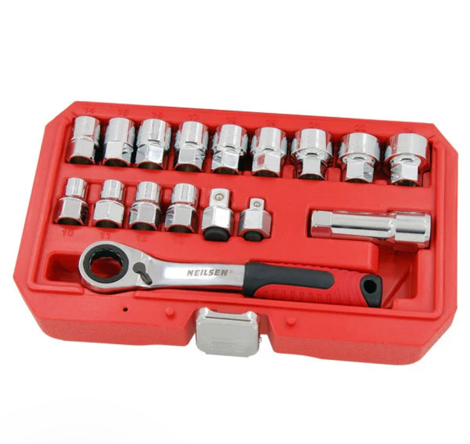 CT1118 - 17PC MULTI-FIT SOCKET SET