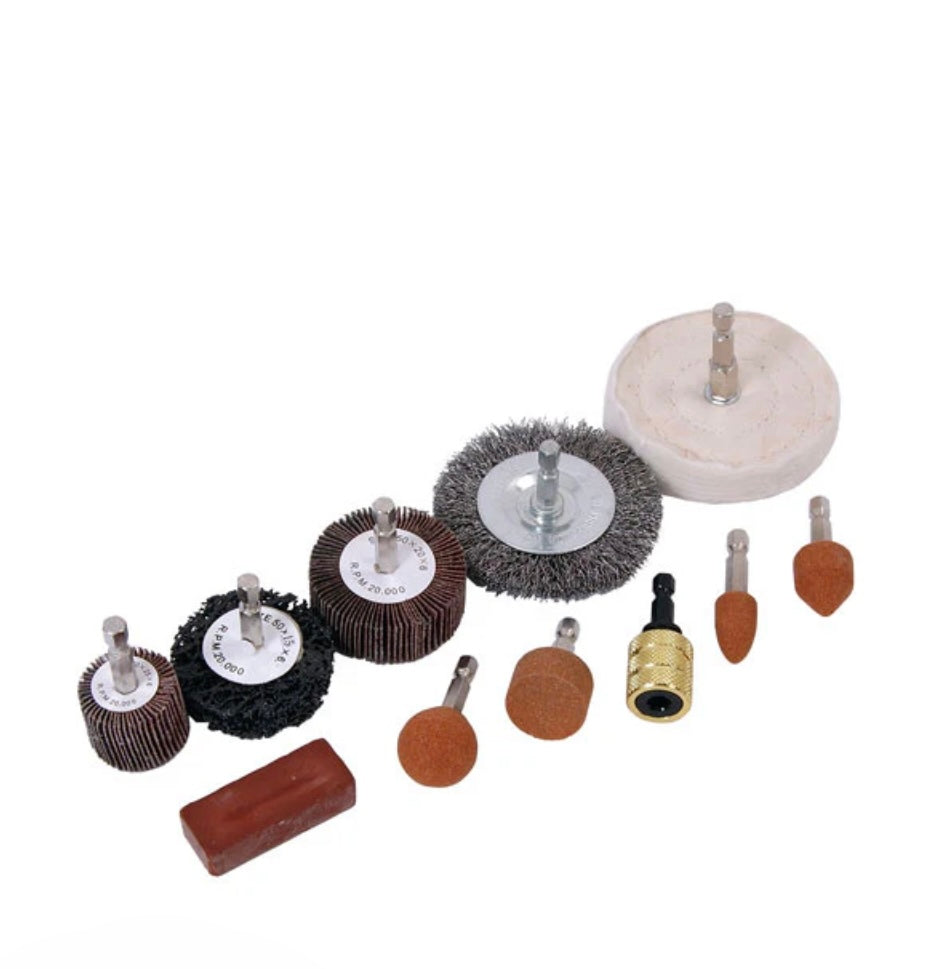 CT3124 - 11PC CLEANING AND POLISHING KIT