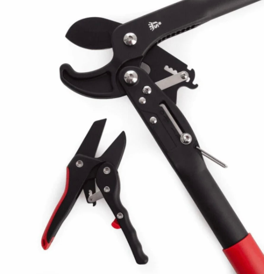 CUTTINGSET18 - RATCHET MINI LOPPERS & ANVIL SECATEURS SET